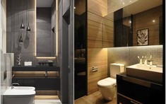 Phòng tắm nhỏ cực cuốn hút bất chấp sự hạn chế về diện tích