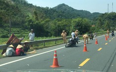 Lạng Sơn: Mô tô phân khối lớn BMW R1200GS tông tử vong cụ bà nhặt tiền lẻ trên quốc lộ 1A