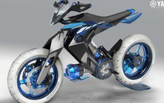 Chiêm ngưỡng xe mô tô chạy bằng nước mang tên Yamaha XT500 H20 Concept cho năm 2025