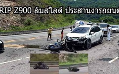 Biker điều khiển Kawasaki Z900 ngã trong khúc cua, tử vong do bị thương nặng