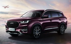 Chery Tiggo 8 Plus - SUV 7 chỗ vạm vỡ hé lộ những hình ảnh đầu tiên