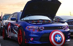 Choáng ngợp trước chiếc Dodge Charger độ chủ đề siêu anh hùng "Captain America"