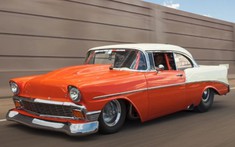 Creamsicle - Chiếc Chevrolet 1956 cổ điển được độ 3.000 mã lực và đua drag trong dưới 7 giây