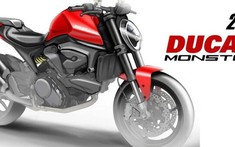 Hé lộ thiết kế Ducati Monster 821 2021 hoàn toàn mới với nhiều thay đổi "giật mình"