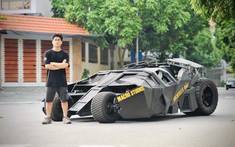 Khâm phục chàng sinh viên Việt Nam chế tạo "xe dơi" Bat Mobile