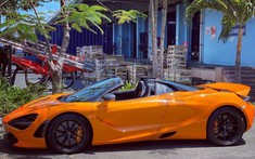 Khui công "cơn lốc màu da cam" McLaren 720S Spider tại Đà Nẵng