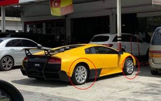 Giới mê xe thế giới xôn xao hình ảnh Lamborghini Murcielago SV gắn mâm BMW ở Malaysia