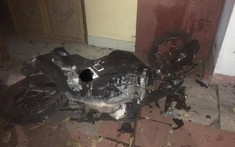 Thái Nguyên: Tự tông xe mô tô vào gốc cây, biker bị thương nghiêm trọng