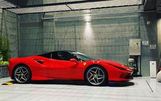Ferrari F8 Tributo độc nhất Việt Nam của Cường "Đô-la" xuất hiện với một chi tiết lạ