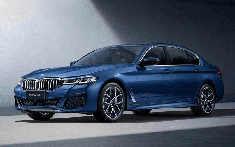 BMW 5-Series Li 2021 lộ diện trước ngày ra mắt, dài hơn cả "đàn anh" 7-Series
