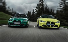Vén màn BMW M3 và M4 2021 với thiết kế lưới tản nhiệt "siêu to khổng lồ"