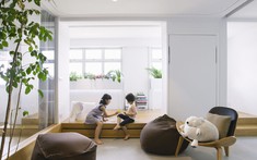 Không gian sống thanh bình trong căn hộ 110m2