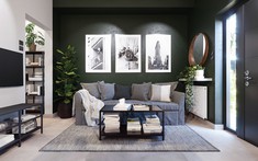 Căn hộ 30m2 cho thuê với thiết kế nội thất cực chất