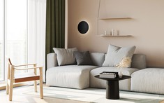 Bảng màu mùa thu quyến rũ trong căn hộ 79m2
