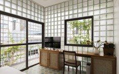 Giải pháp lấy sáng tự nhiên cho nhà phố bằng gạch kính