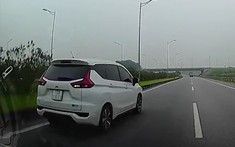 Video: Đi lùi trên cao tốc Hà Nội - Thái Nguyên, tài xế điều khiển chiếc Mitsubishi Xpander này có thể bị phạt 18 triệu đồng
