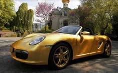 Đây là chiếc Porsche mạ vàng đầu tiên trên thế giới và không ai biết nó có giá bao nhiêu
