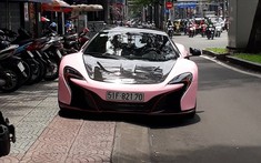 McLaren 650S Spider độ nắp capô McLaren P1 lên bộ áo hồng nữ tính, lý lịch của xe mới đáng bàn