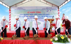 Khởi công cầu Vàm Cái Sứt thuộc tuyến đường Hương Lộ 2 (Đồng Nai)