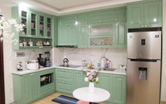 Hoàn thiện căn hộ 72m2 xinh xắn với chi phí tiết kiệm cho cô nàng độc thân