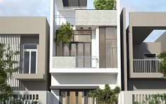Tư vấn thiết kế nhà phố 2 tầng 1 tum diện tích 5x17m đẹp và thông thoáng
