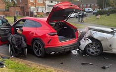 Tai nạn của Rolls-Royce Ghost và Lamborghini Urus khiến không ít người choáng vì chi phí sửa chữa