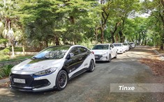 150 xe Hyundai từ các tỉnh thành phía Nam đổ về quận 9 tụ tập, có cả xe độ và "dát vàng"