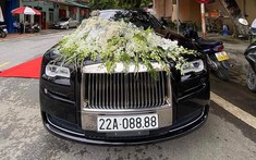 Rolls-Royce Ghost Series II biển "tứ quý" 8 tiếp tục làm xe đưa dâu trong đám cưới ở Tuyên Quang