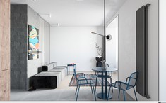 Thiết kế nội thất chất lừ trong căn hộ 50m2