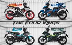 Yamaha ra mắt 4 phiên bản mới cho Exciter 150 với phong cách "cool" ngầu và cá tính
