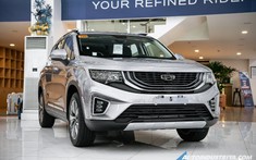 Cận cảnh SUV 7 chỗ giá rẻ Geely Okavango 2021 dành cho thị trường Đông Nam Á tại đại lý