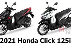 Honda Click Thái ra mắt với màu sắc mới, có thêm bản vành nan