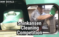 Xem cách người Nhật Bản lau dọn tàu viên đạn Shinkansen chỉ trong 20 phút