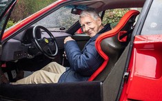 Khâm phục cụ ông 80 tuổi vẫn minh mẫn cầm lái siêu xe Ferrari F40
