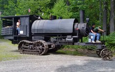 Lombard Steam Log Hauler - Cỗ máy hơi nước khổng lồ đã mở đường cho công nghệ bánh xích xe tăng