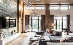Thiết kế nội thất tuyệt đẹp trong ngôi nhà phong cách Rustic
