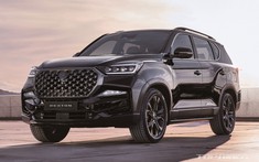 SUV cỡ trung SsangYong Rexton 2021 trình làng với ngoại thất rắn rỏi hơn và nội thất sang trọng hơn
