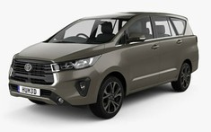 Toyota Innova 2021 "hiện nguyên hình" với thiết kế đầu xe nâng cấp