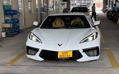 Chevrolet Corvette C8 đầu tiên về Việt Nam lắp biển kinh doanh vận tải ở Cần Thơ