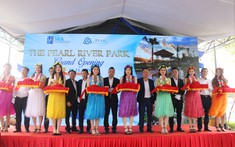 SeaHoldings khánh thành công viên ven sông tại khu compound The Pearl River Park