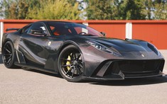 Mãn nhãn trước siêu xe Ferrari 812 Superfast độ thân vỏ sợi carbon hoàn toàn, độc nhất 1 chiếc của Novitec