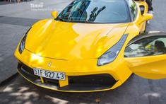 Video quay lại Phan Thành lái "ngựa vàng" Ferrari 488 GTB chở hot girl khiến dân mạng xôn xao