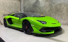 Lamborghini Aventador SVJ mui trần đầu tiên về đến Lào khiến đại gia Việt "thèm thuồng"