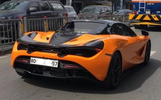 McLaren 720S Spider với trang bị cánh gió đuôi carbon độc nhất Việt Nam đã được chủ nhân cho đăng ký biển số