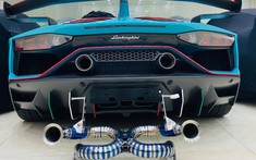 Lamborghini Aventador SVJ độc nhất Việt Nam được chủ nhân thay "khẩu pháo" mới