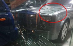 Hà Nội: Xe tải tông vỡ kính showroom trưng bày Rolls-Royce Phantom cùng nhiều xe sang