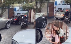 Em trai Phan Thành bất ngờ mang dàn xe siêu sang Rolls-Royce cực khủng đi rước dâu âm thầm