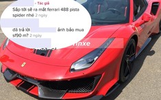 Rò rỉ thông tin chiếc siêu xe Ferrari bí ẩn của Hoàng Kim Khánh chính là 488 Pista Spider