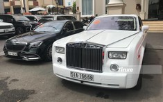Video dàn xe siêu sang cực đỉnh tháp tùng Phan Thành đi hỏi vợ