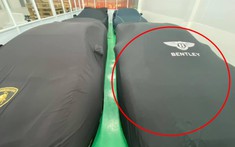 Ẩn số chiếc siêu xe dưới tấm bạt trùm Bentley trong garage của chủ nhân McLaren Senna độc nhất Việt Nam